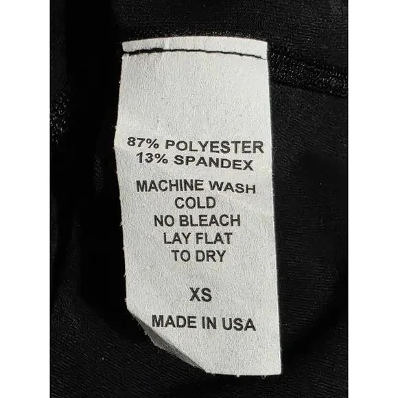 DYI Define Your Inspiration Mesh Panel Tank Black XS NEW - Picture 5 of 6